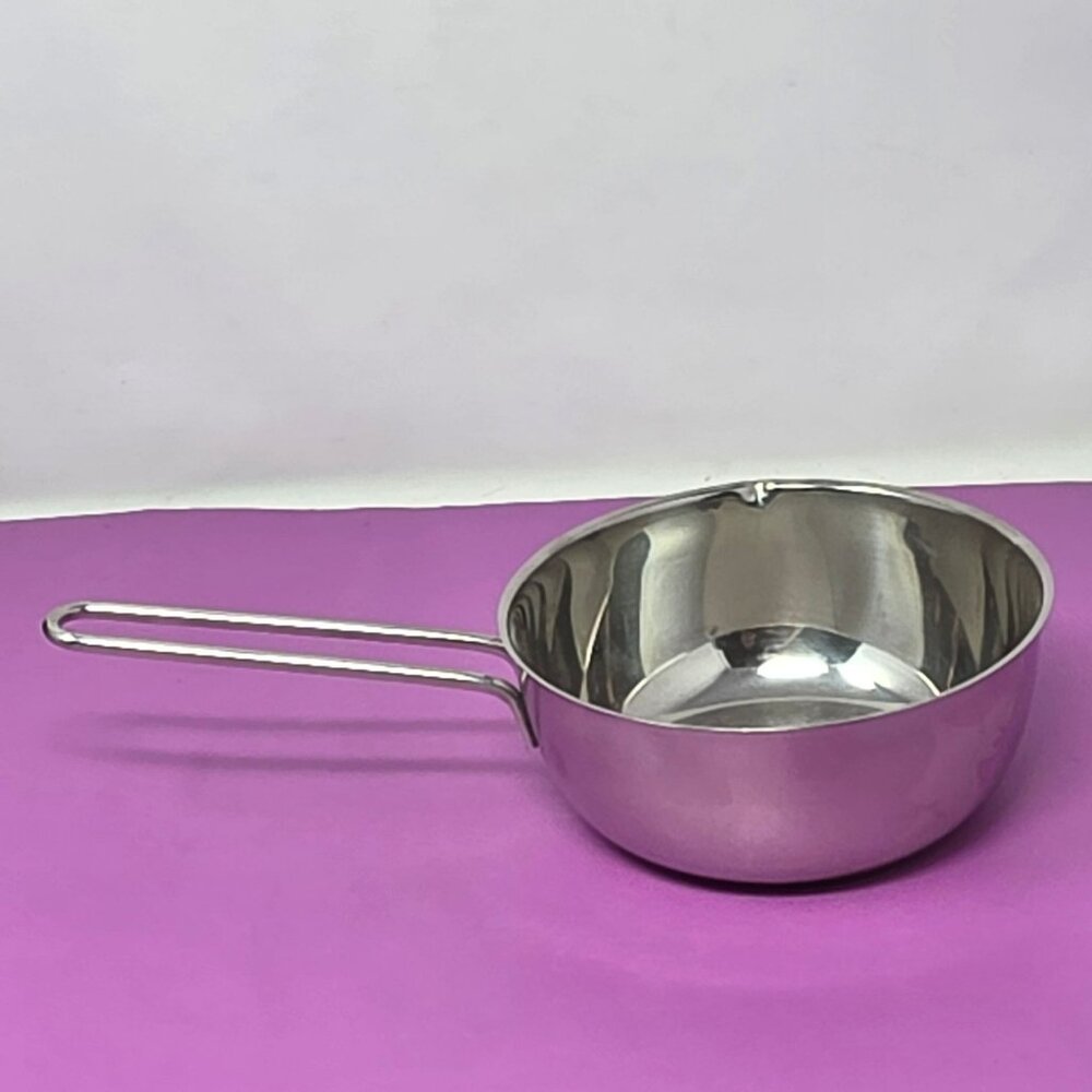 Stainless Steel Saucepan Long Handle Durable & Easy To Clean Kitchen Essential